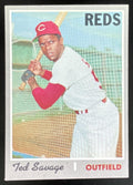 1970 Topps #602 Ted Savage product image 1, provided for visual reference and product detail review