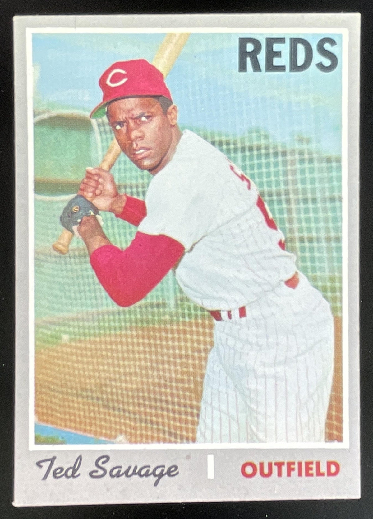 1970 Topps #602 Ted Savage product image 1, provided for visual reference and product detail review