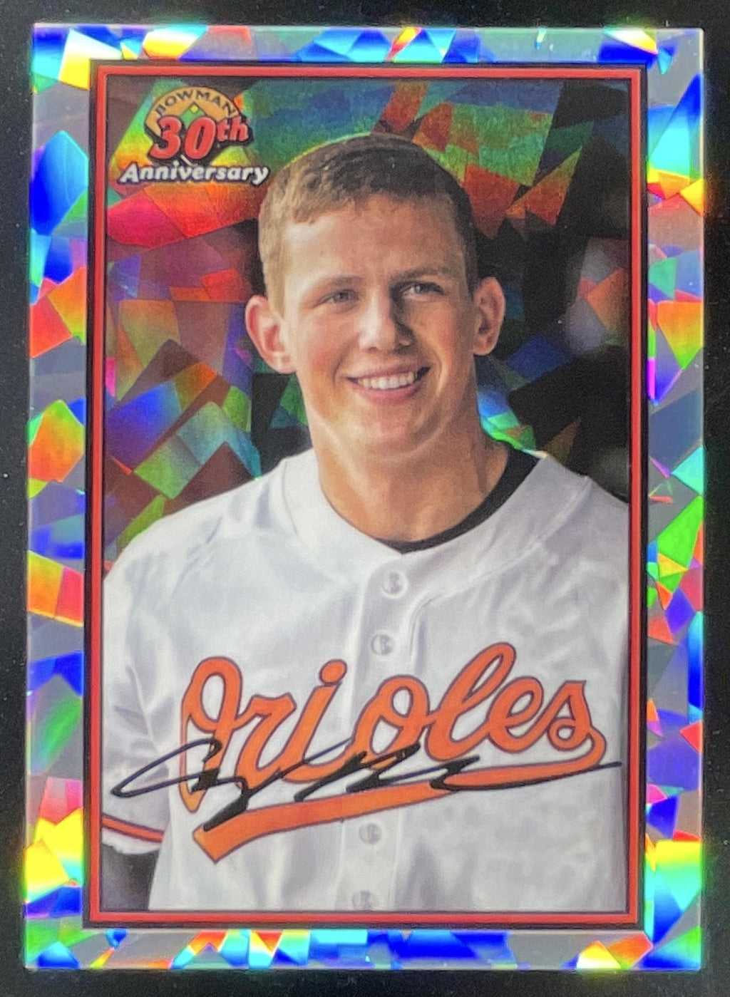 2019 Bowman Draft 1989 Bowman 30th Anniversary Atomic #AR Adley Rutschman /150 product image 1, provided for visual