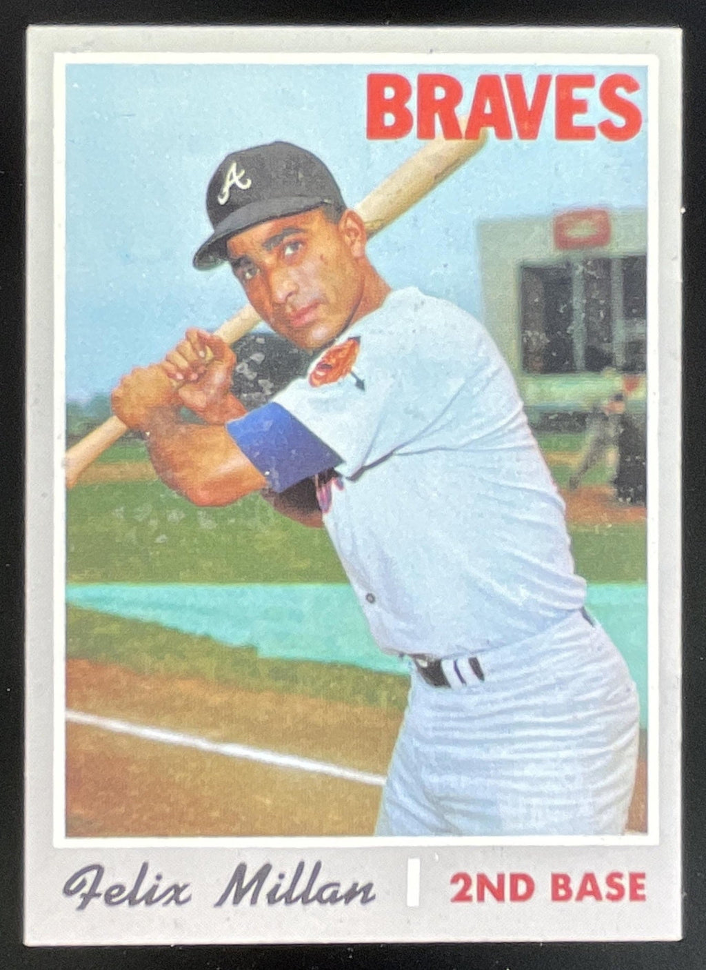 1970 Topps #710 Felix Millan product image 1, provided for visual reference and product detail review