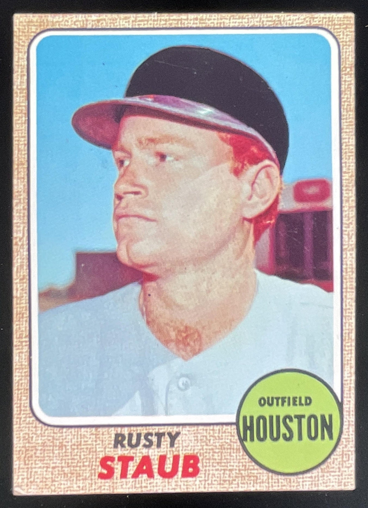 1968 Topps #300 Rusty Staub product image 1, provided for visual reference and product detail review