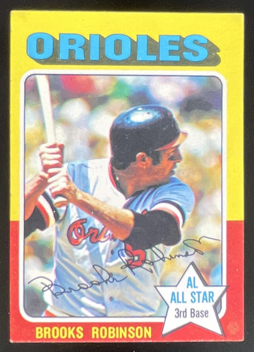 1975 Topps #50 Brooks Robinson All-Star product image 1, provided for visual reference and product detail review