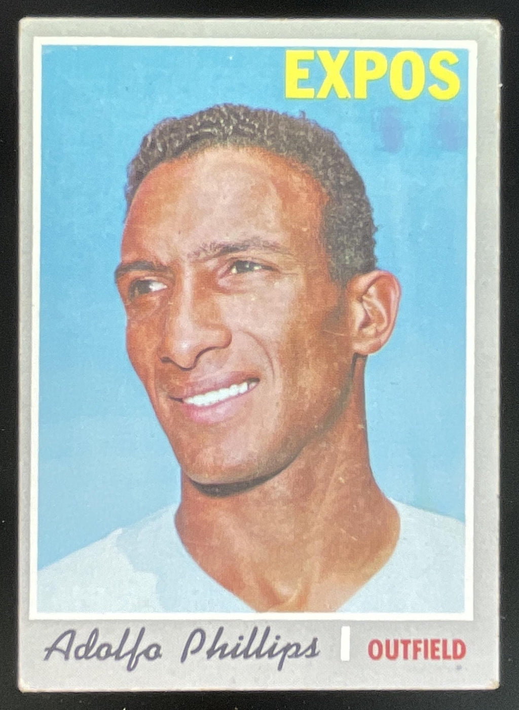 1970 Topps #666 Adolfo Phillips product image 1, provided for visual reference and product detail review
