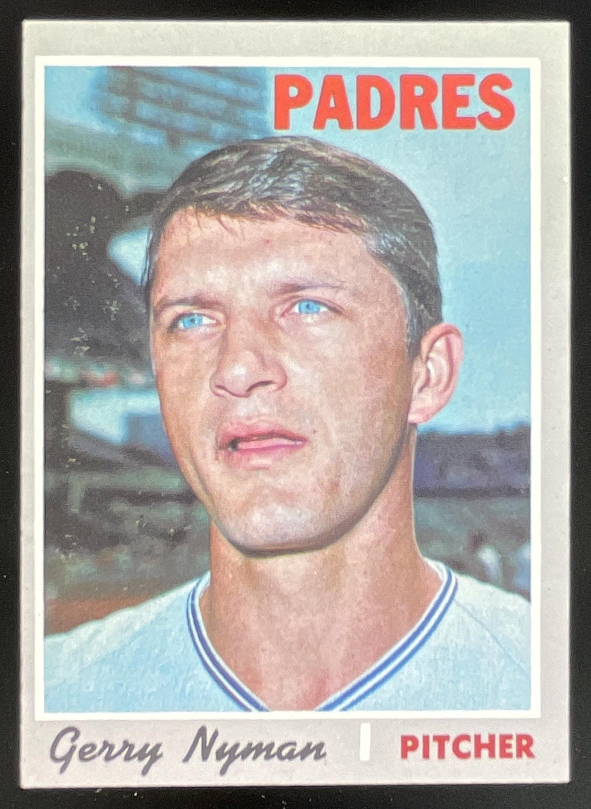 1970 Topps #644 Gerry Nyman product image 1, provided for visual reference and product detail review