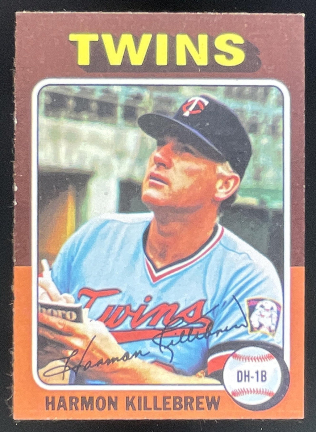 1975 Topps #640 Harmon Killebrew product image 1, provided for visual reference and product detail review