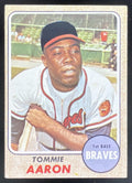 1968 Topps #394 Tommie Aaron product image 1, provided for visual reference and product detail review