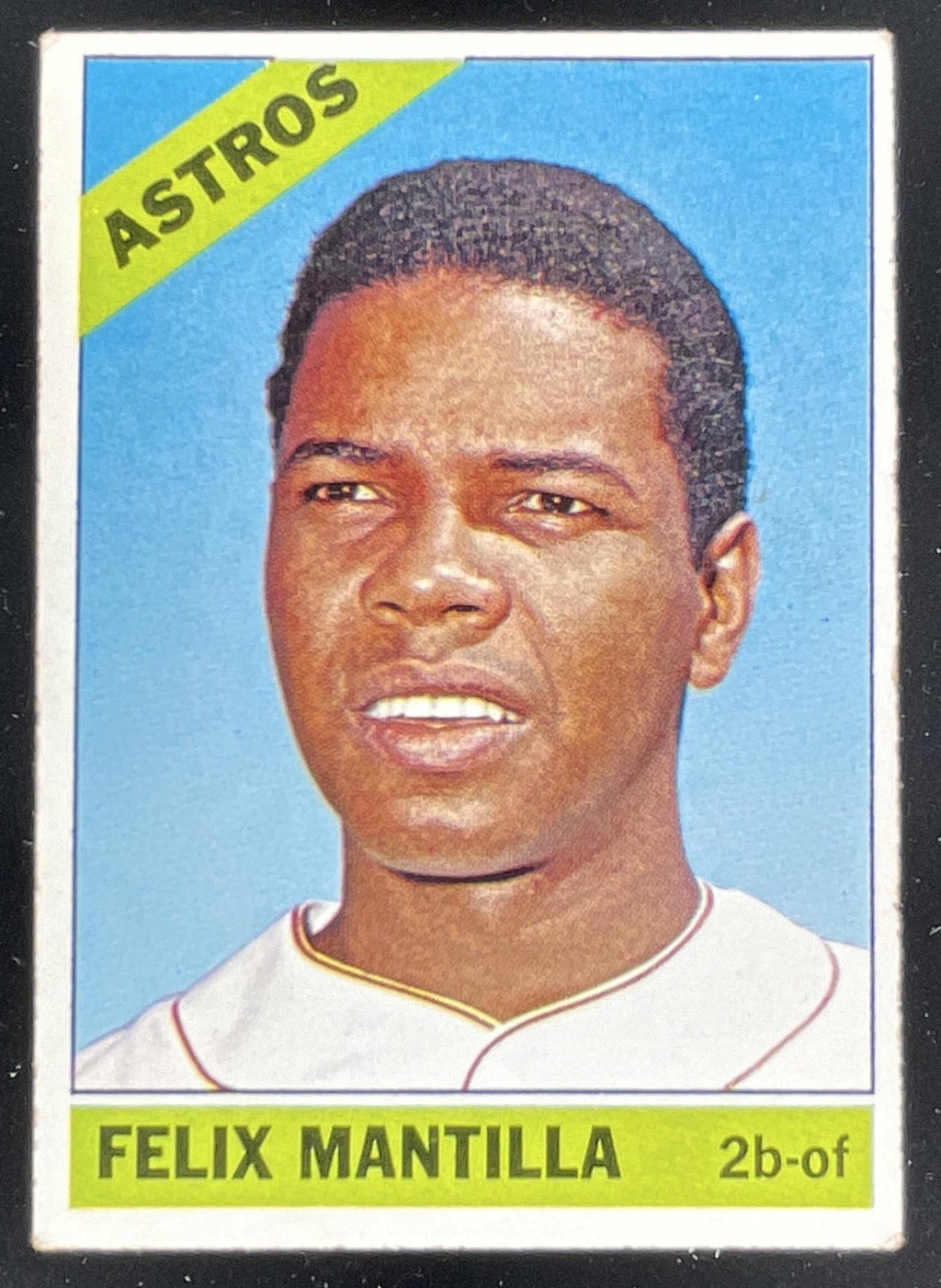 1966 Topps #557 Felix Mantilla SP product image 1, provided for visual reference and product detail review