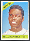 1966 Topps #557 Felix Mantilla SP product image 1, provided for visual reference and product detail review