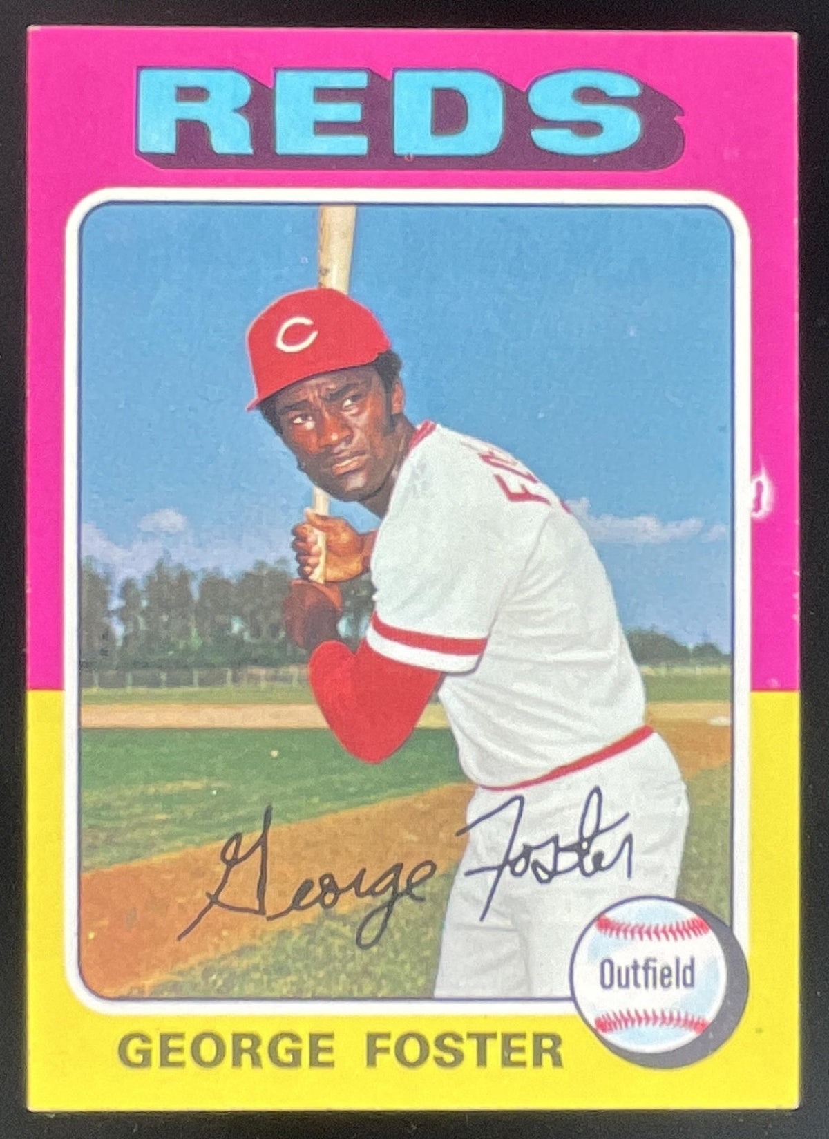 1975 Topps #87 George Foster product image 1, provided for visual reference and product detail review
