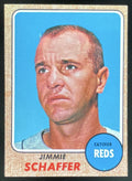 1968 Topps #463 Jimmie Schaffer product image 1, provided for visual reference and product detail review