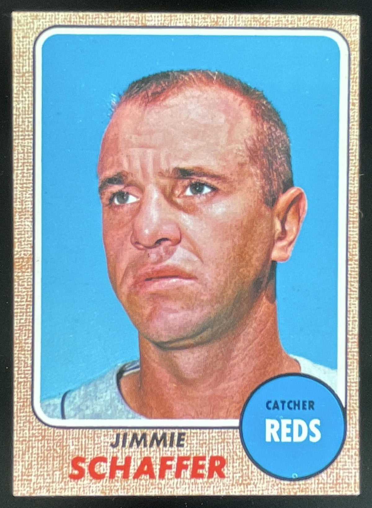1968 Topps #463 Jimmie Schaffer product image 1, provided for visual reference and product detail review