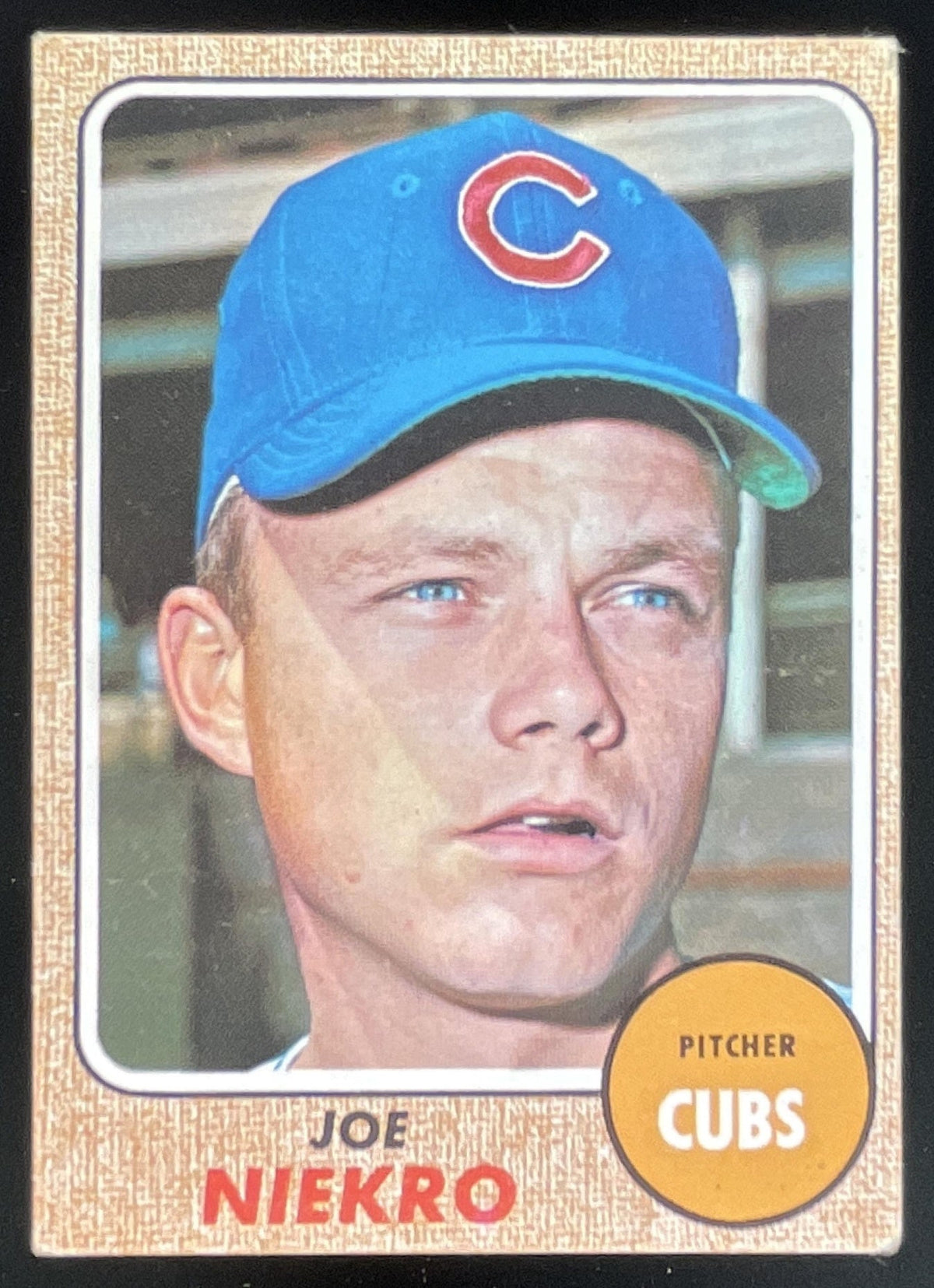 1968 Topps #475 Joe Niekro product image 1, provided for visual reference and product detail review