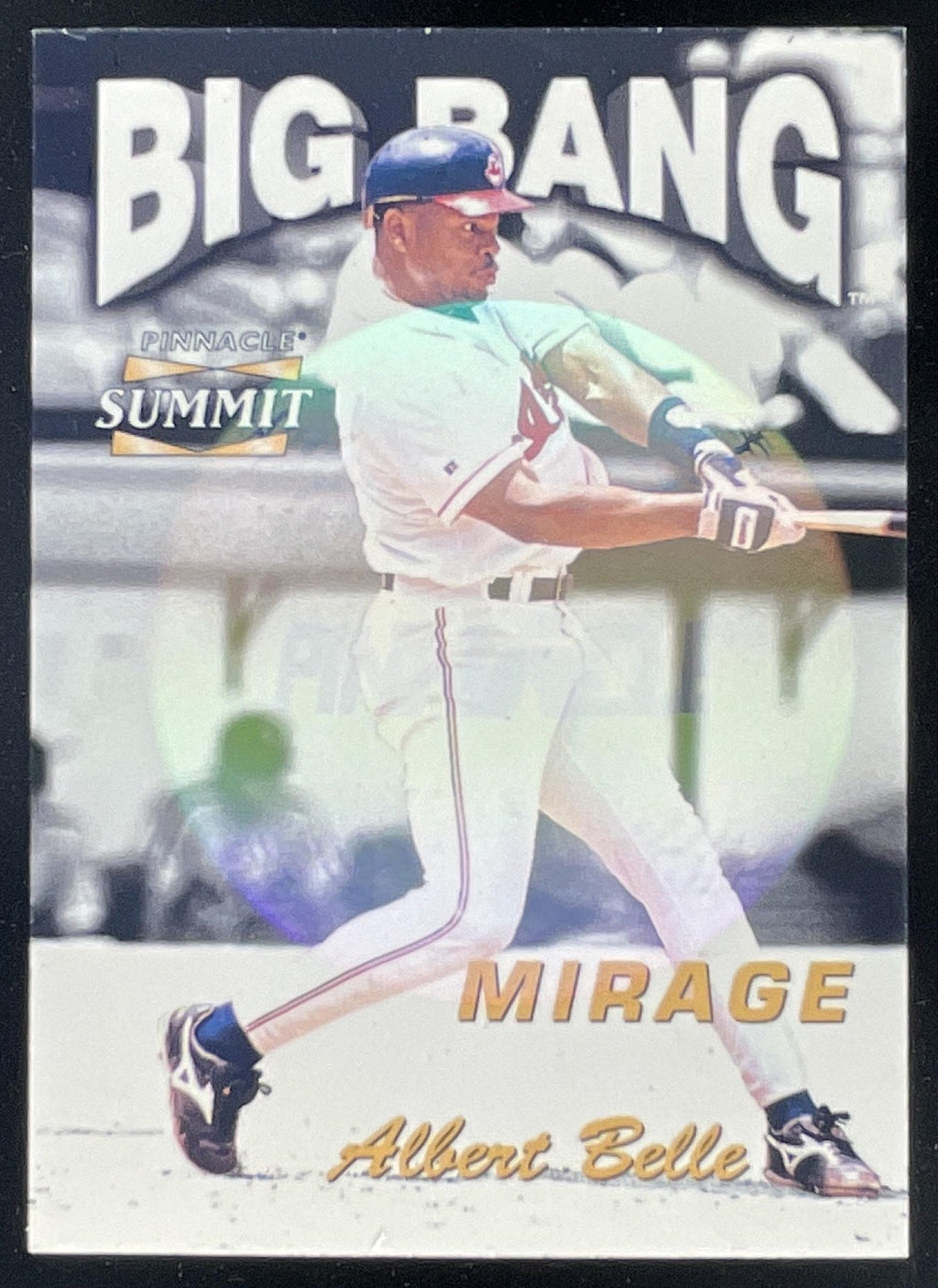 1996 Pinnacle Summit Big Bang Mirage #3 Albert Belle /600 product image 1, provided for visual reference and product detail