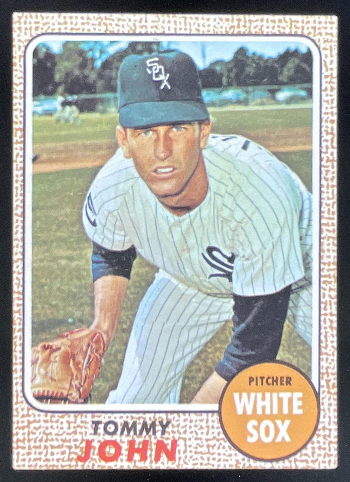 1968 Topps #72 Tommy John product image 1, provided for visual reference and product detail review