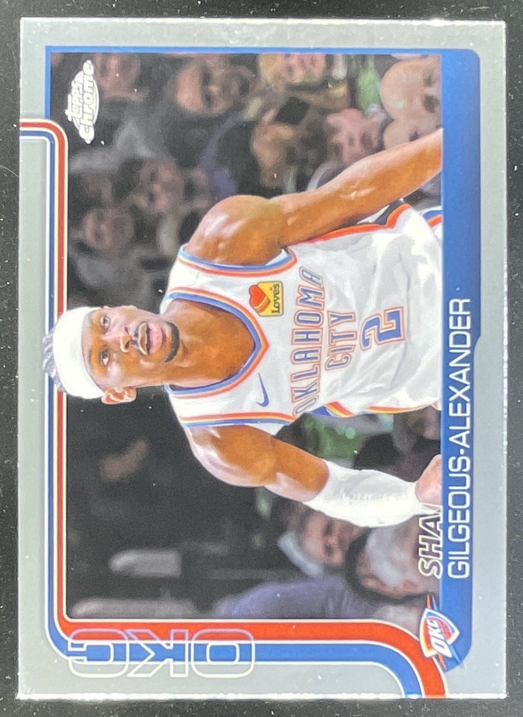 2025-26 Topps Chrome #141 Shai Gilgeous-Alexander product image 1, provided for visual reference and product detail review