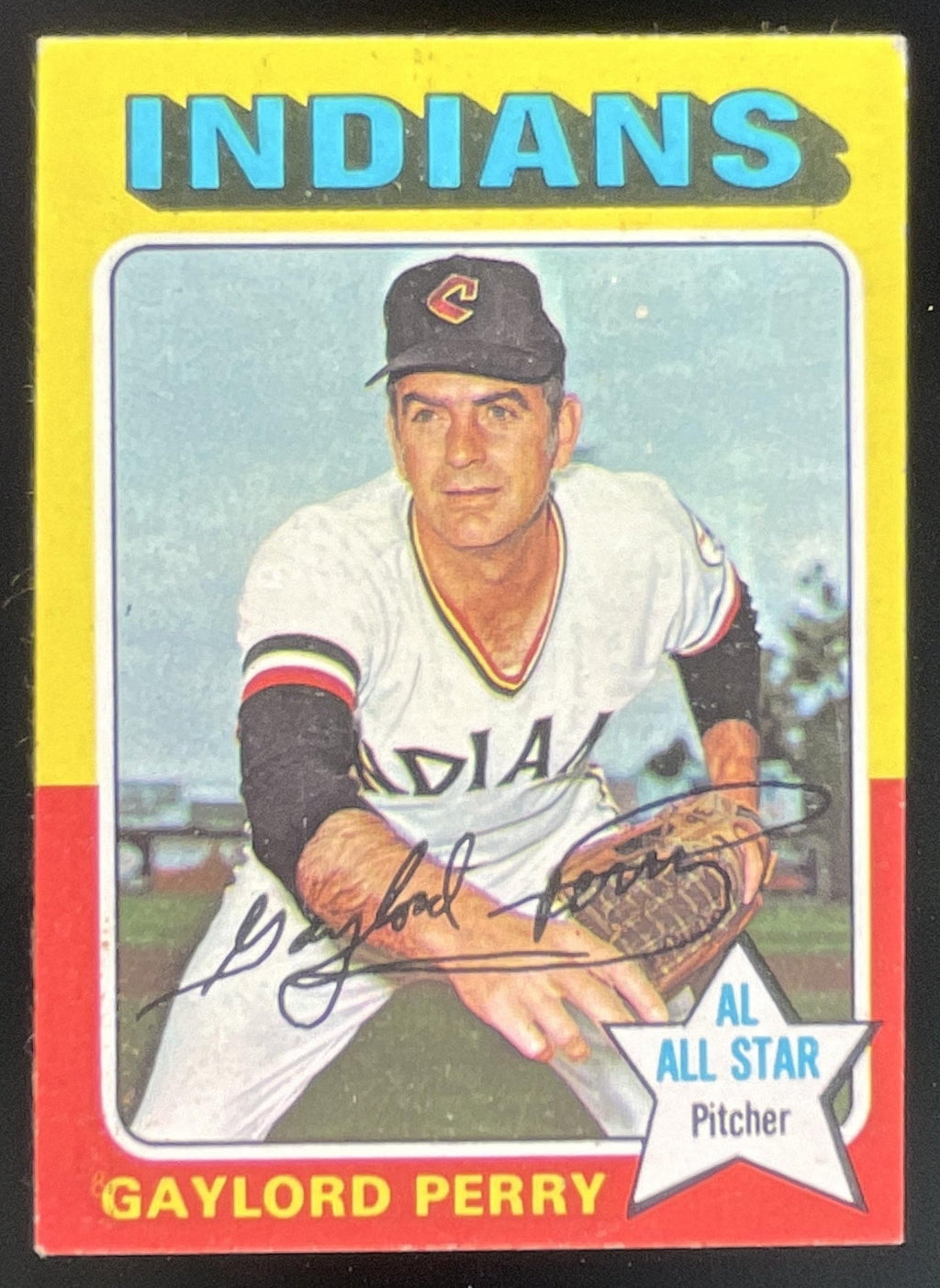1975 Topps #530 Gaylord Perry All-Star product image 1, provided for visual reference and product detail review
