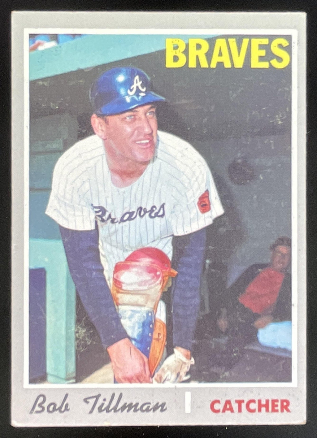 1970 Topps #668 Bob Tillman product image 1, provided for visual reference and product detail review