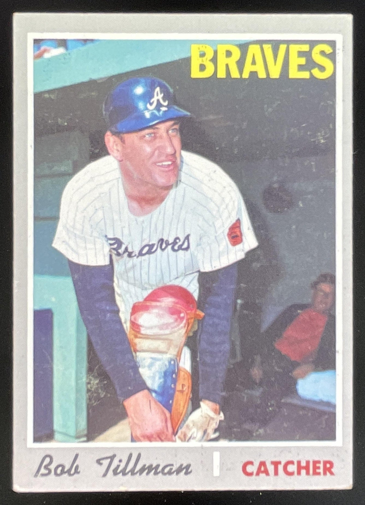 1970 Topps #668 Bob Tillman product image 1, provided for visual reference and product detail review