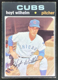 1971 Topps #248 Hoyt Wilhelm product image 1, provided for visual reference and product detail review