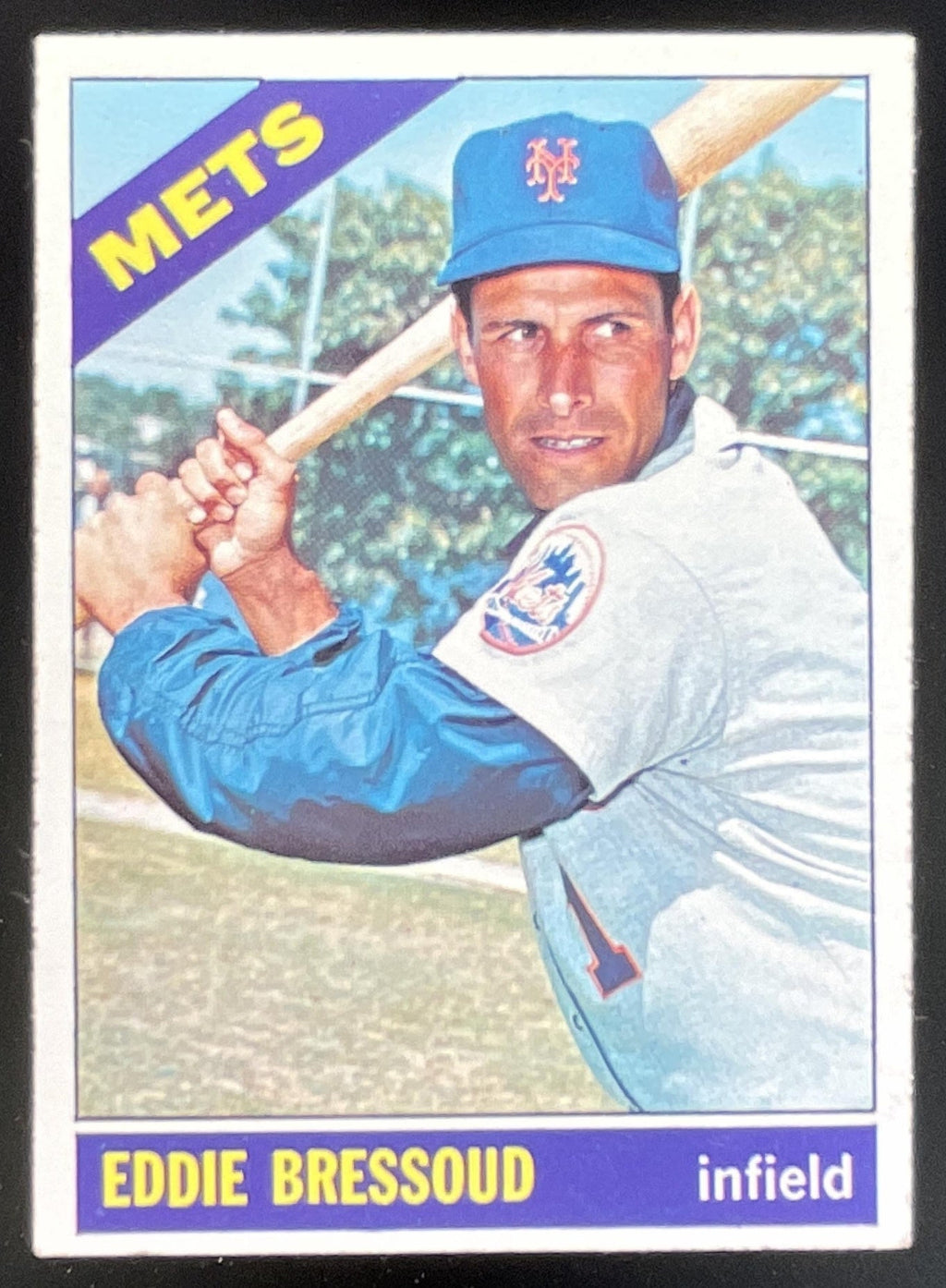 1966 Topps #516 Eddie Bressoud product image 1, provided for visual reference and product detail review