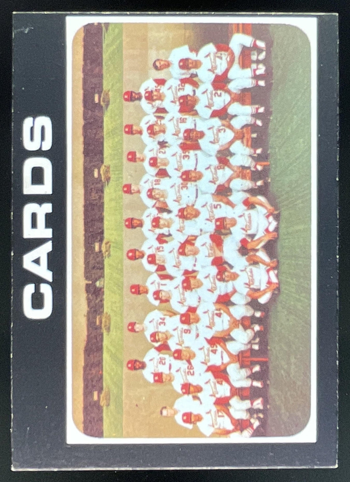 1971 Topps #308 St. Louis Cardinals product image 1, provided for visual reference and product detail review