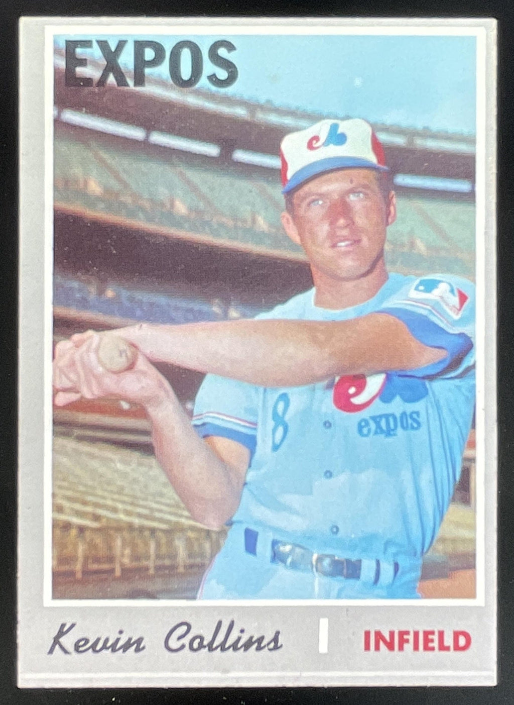1970 Topps #707 Kevin Collins product image 1, provided for visual reference and product detail review