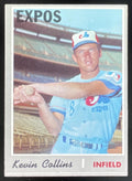 1970 Topps #707 Kevin Collins product image 1, provided for visual reference and product detail review