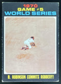 1971 Topps #331 1970 World Series Game 5: B. Robinson Commits Robbery! product image 1, provided for visual reference and