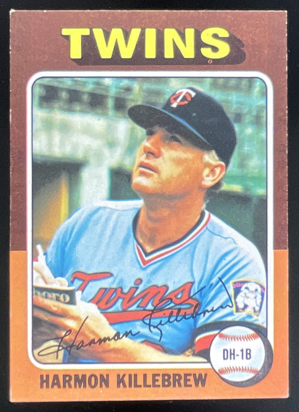 1975 Topps #640 Harmon Killebrew product image 1, provided for visual reference and product detail review