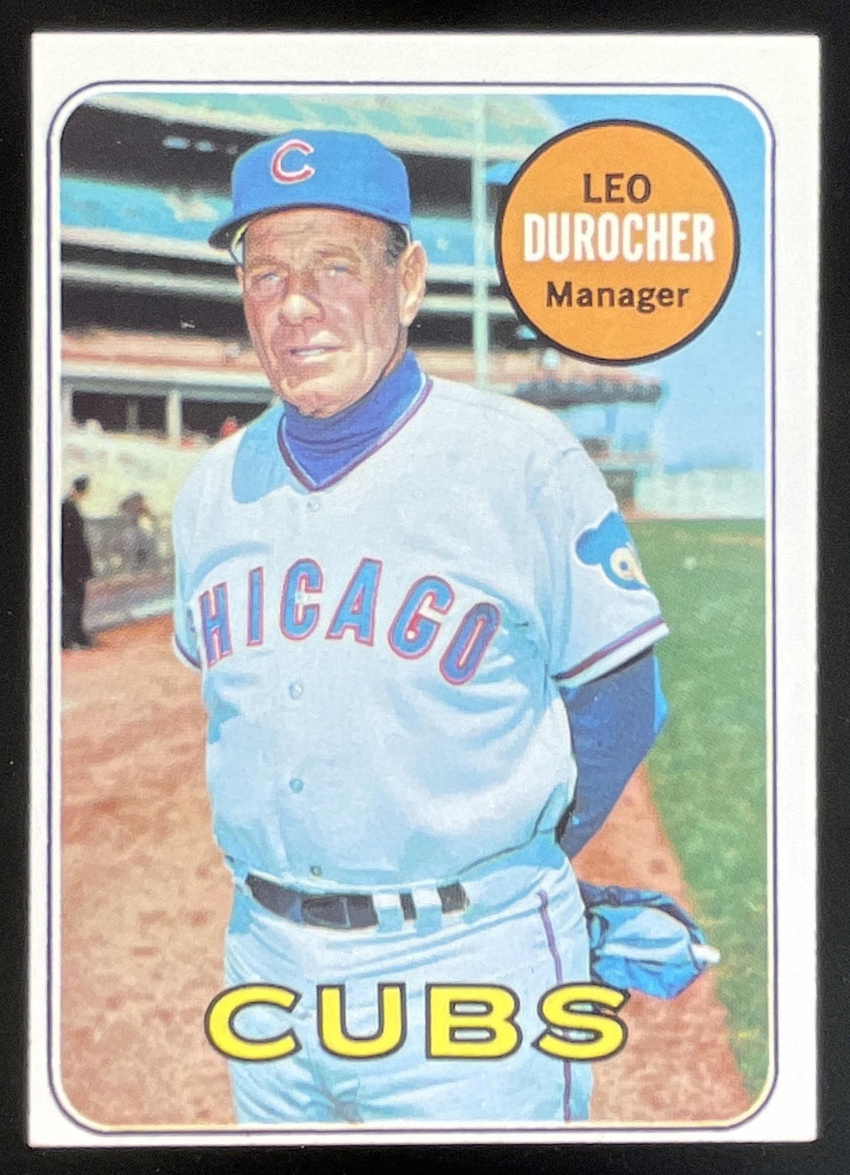 1969 Topps #147 Leo Durocher product image 1, provided for visual reference and product detail review
