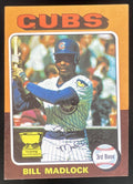 1975 Topps #104 Bill Madlock Super Rookie All-Star ROOKIE product image 1, provided for visual reference and product detail