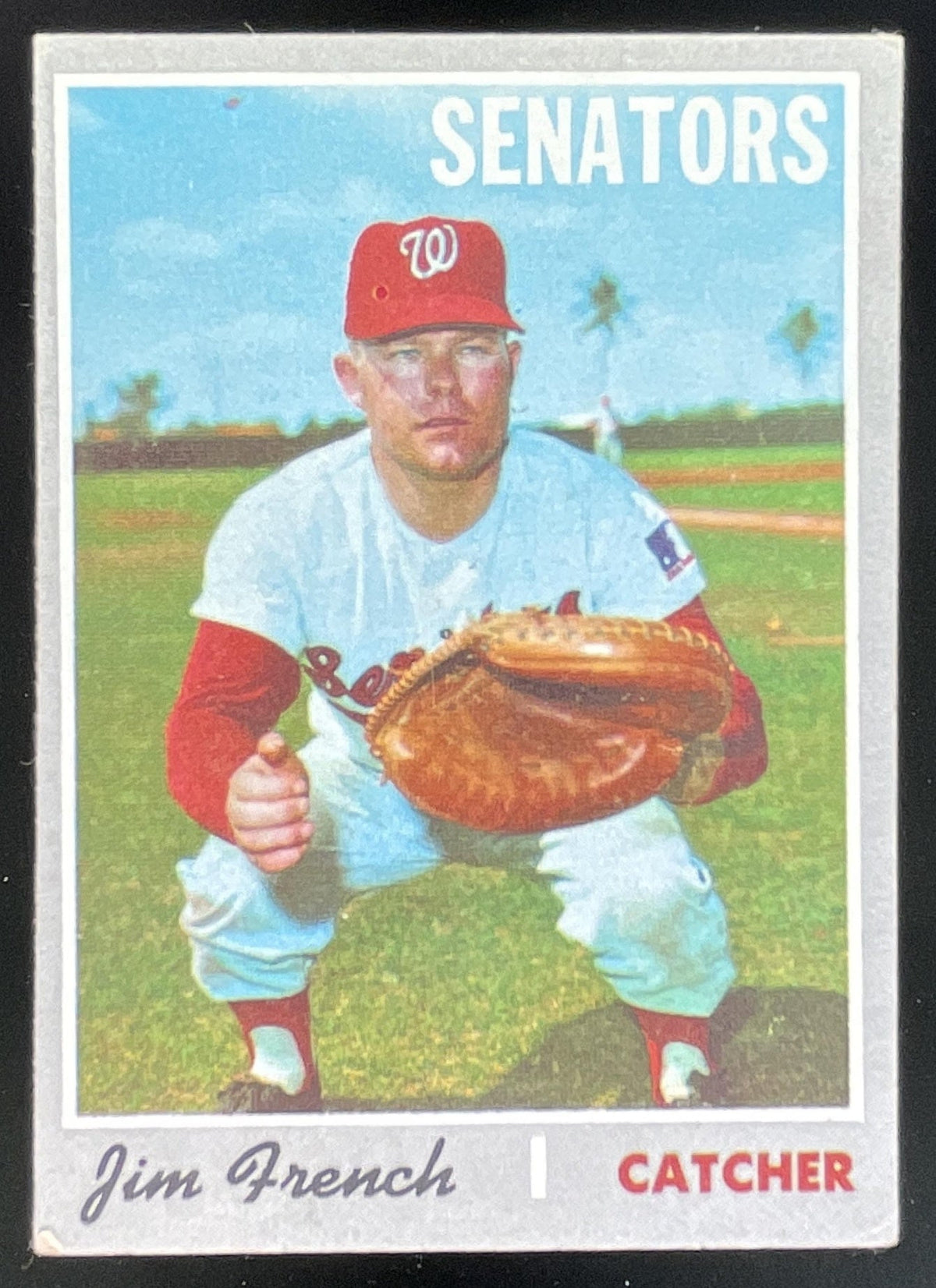 1970 Topps #617 Jim French product image 1, provided for visual reference and product detail review