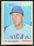 1970 Topps #714 Al Spangler product image 1, provided for visual reference and product detail review