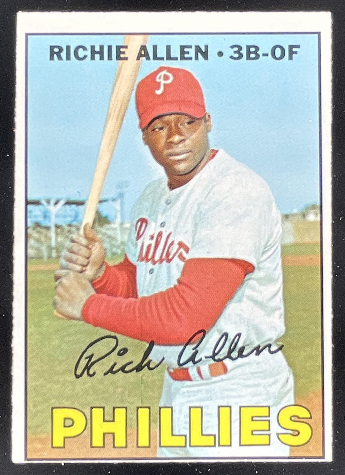 1967 Topps #450 Richie Allen product image 1, provided for visual reference and product detail review