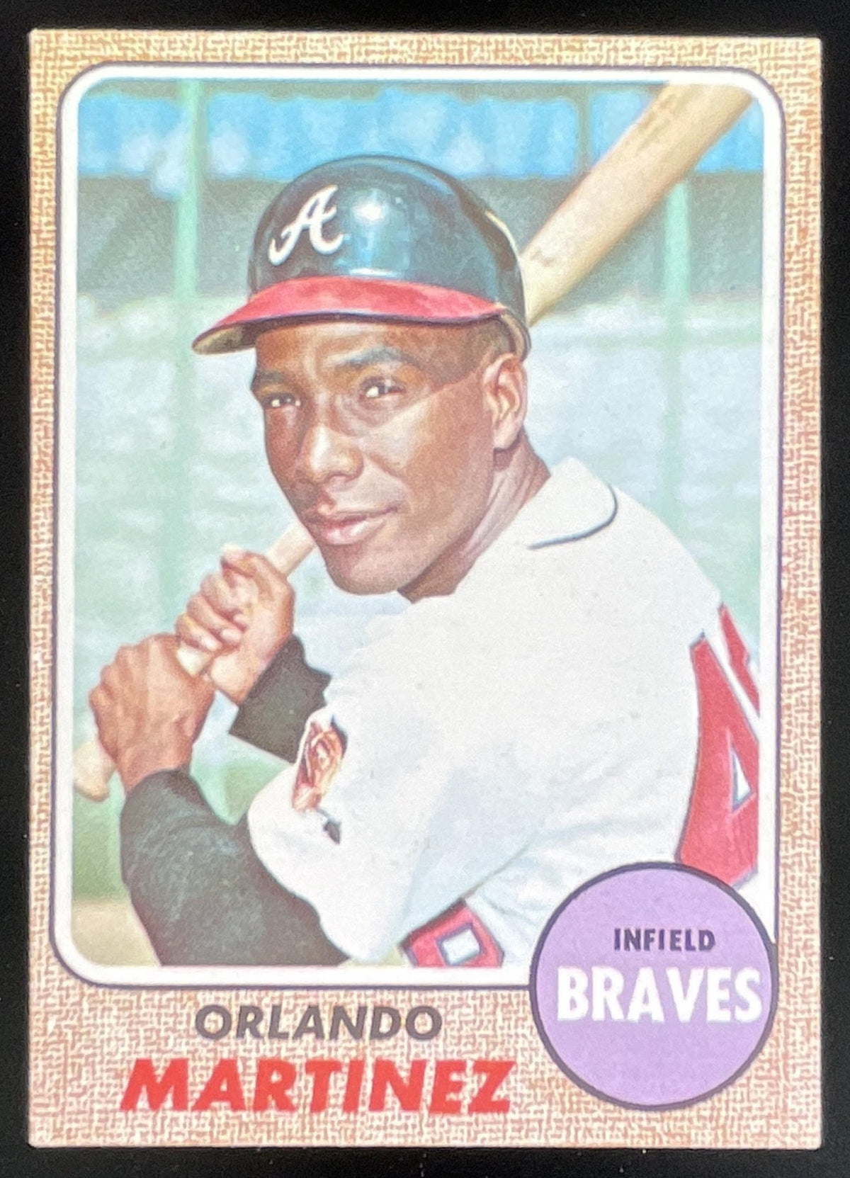 1968 Topps #578 Orlando Martinez product image 1, provided for visual reference and product detail review