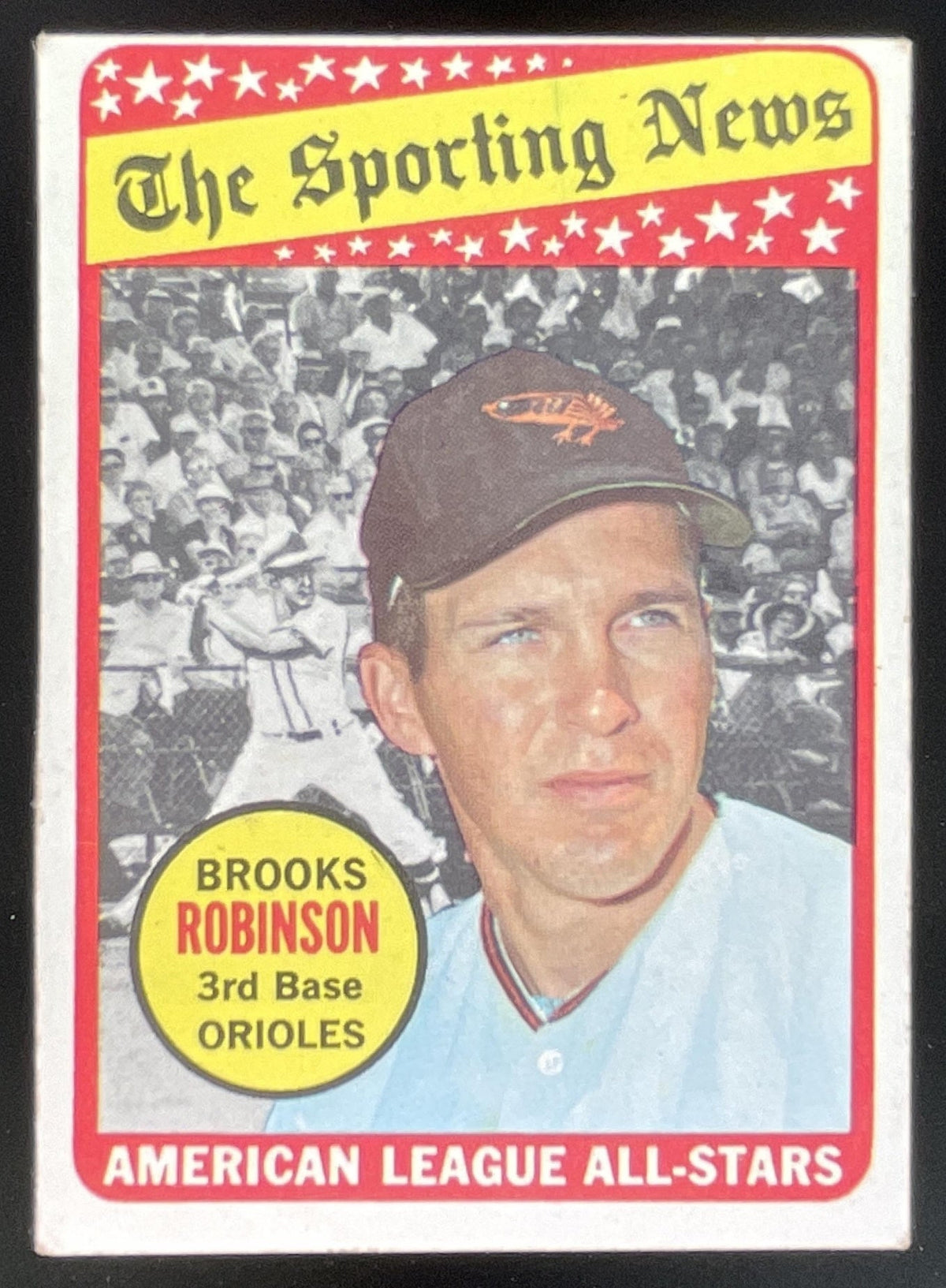 1969 Topps #421 Brooks Robinson All-Star product image 1, provided for visual reference and product detail review