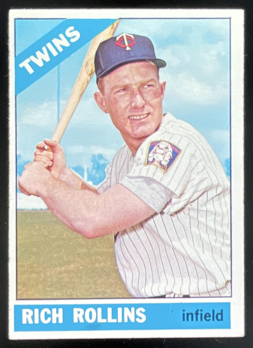 1966 Topps #473 Rich Rollins product image 1, provided for visual reference and product detail review