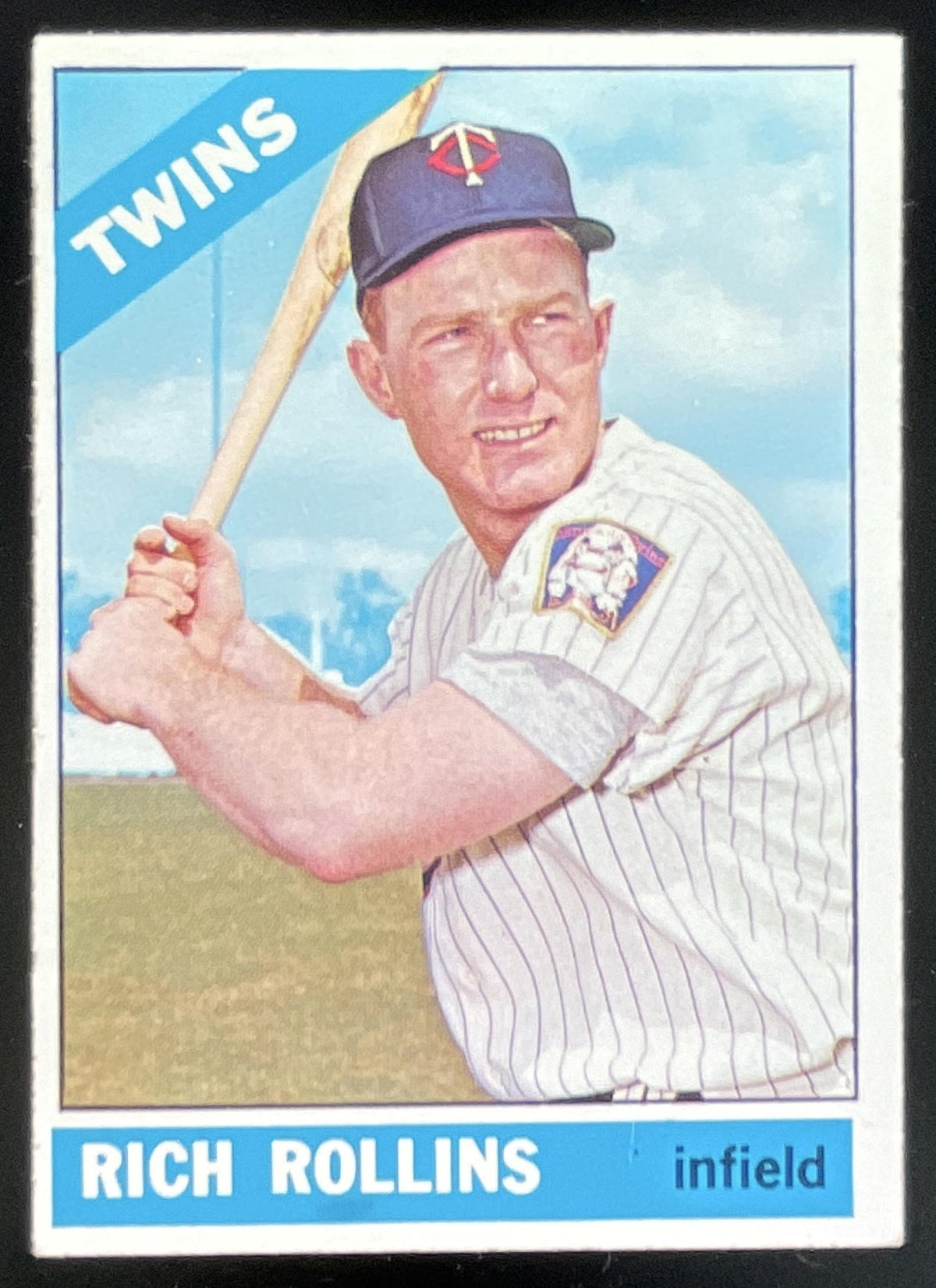 1966 Topps #473 Rich Rollins product image 1, provided for visual reference and product detail review