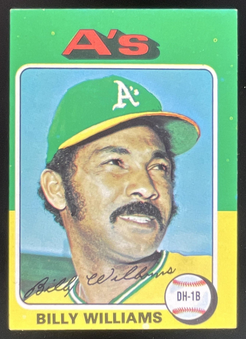 1975 Topps #545 Billy Williams product image 1, provided for visual reference and product detail review