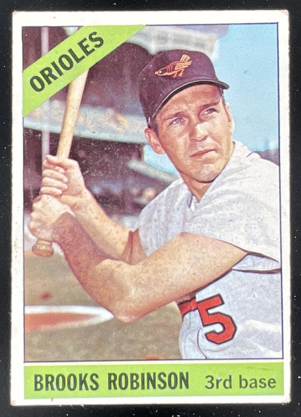 1966 Topps #390 Brooks Robinson product image 1, provided for visual reference and product detail review