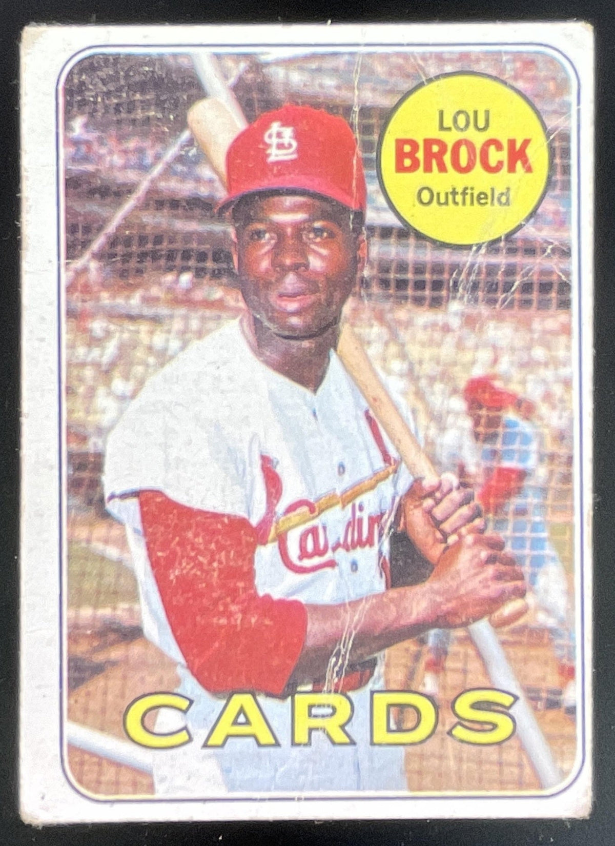1969 Topps #85 Lou Brock product image 1, provided for visual reference and product detail review