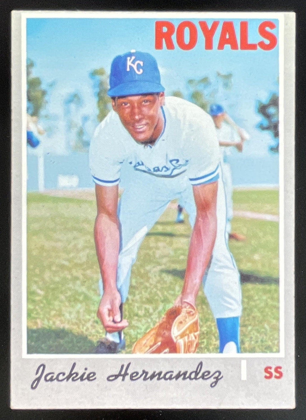 1970 Topps #686 Jackie Hernandez product image 1, provided for visual reference and product detail review