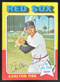 1975 Topps #80 Carlton Fisk All-Star product image 1, provided for visual reference and product detail review