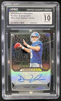 2019 Panini Origins Rookie Autographs #RA-DJO Daniel Jones RC Auto CGC 10 product image 1, provided for visual reference and