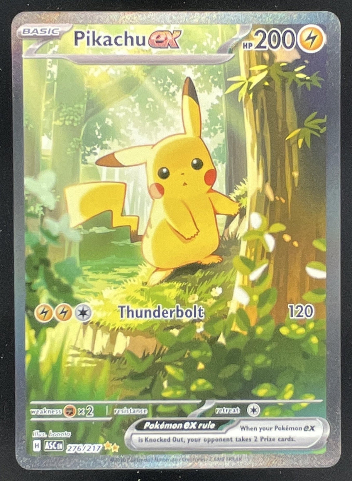 2026 Pokemon Ascended Heroes #276/217 Pikachu ex Special Illustration Rare product image 1, provided for visual reference