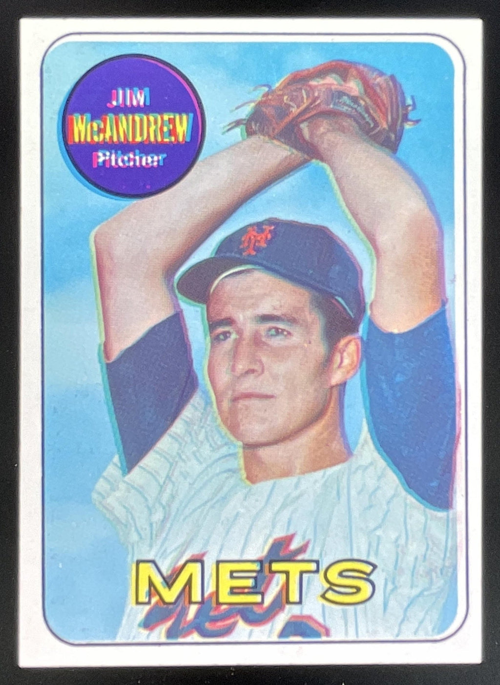 1969 Topps #321 Jim McAndrew RC product image 1, provided for visual reference and product detail review