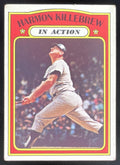1972 Topps #52 Harmon Killebrew product image 1, provided for visual reference and product detail review