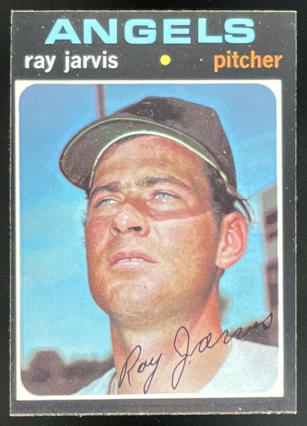 1971 Topps #526 Ray Jarvis product image 1, provided for visual reference and product detail review