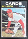1971 Topps #55 Steve Carlton product image 1, provided for visual reference and product detail review