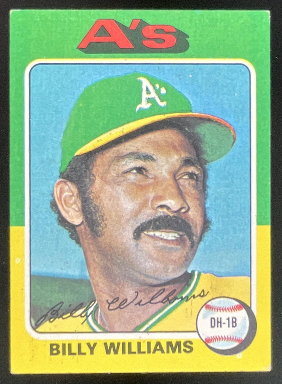 1975 Topps #545 Billy Williams product image 1, provided for visual reference and product detail review